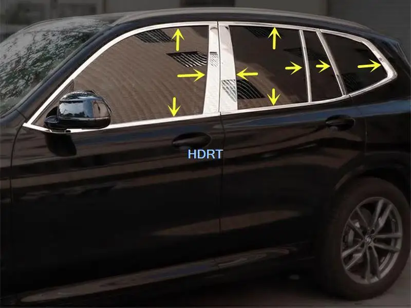 

Декоративная лента из нержавеющей стали для BMW X3 G01 2018-2020