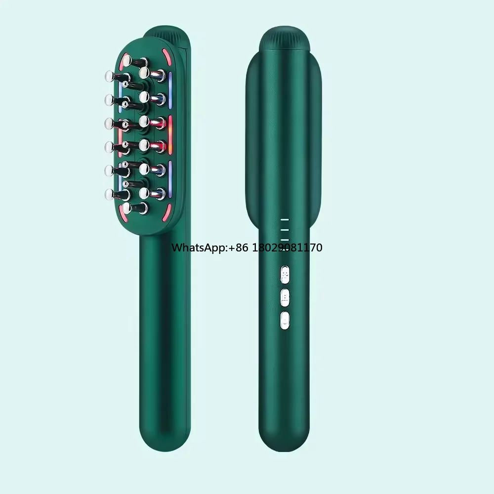 2024 Hot Selling Massage Comb, Convenient Massage Comb with EMS, Comfortable Massage Comb with USB to care scalp