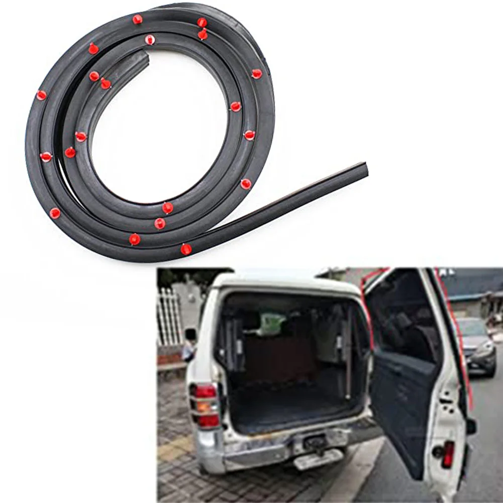 Rear Door Seal Tail Door Seal Quick Installation Replacement Installation Short Strip Design Vehicle Specific Fit