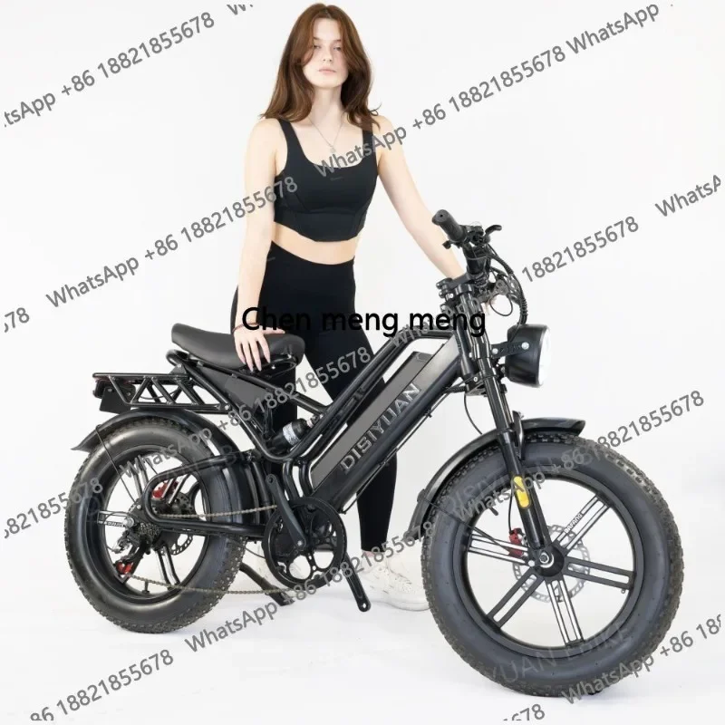 

Горячая новинка: Электрический горный велосипед класса люкс от производителя, 20 дюймов, 48В12Ач/15Ач/20Ач, мощный двигатель 1000Вт, толстые шины