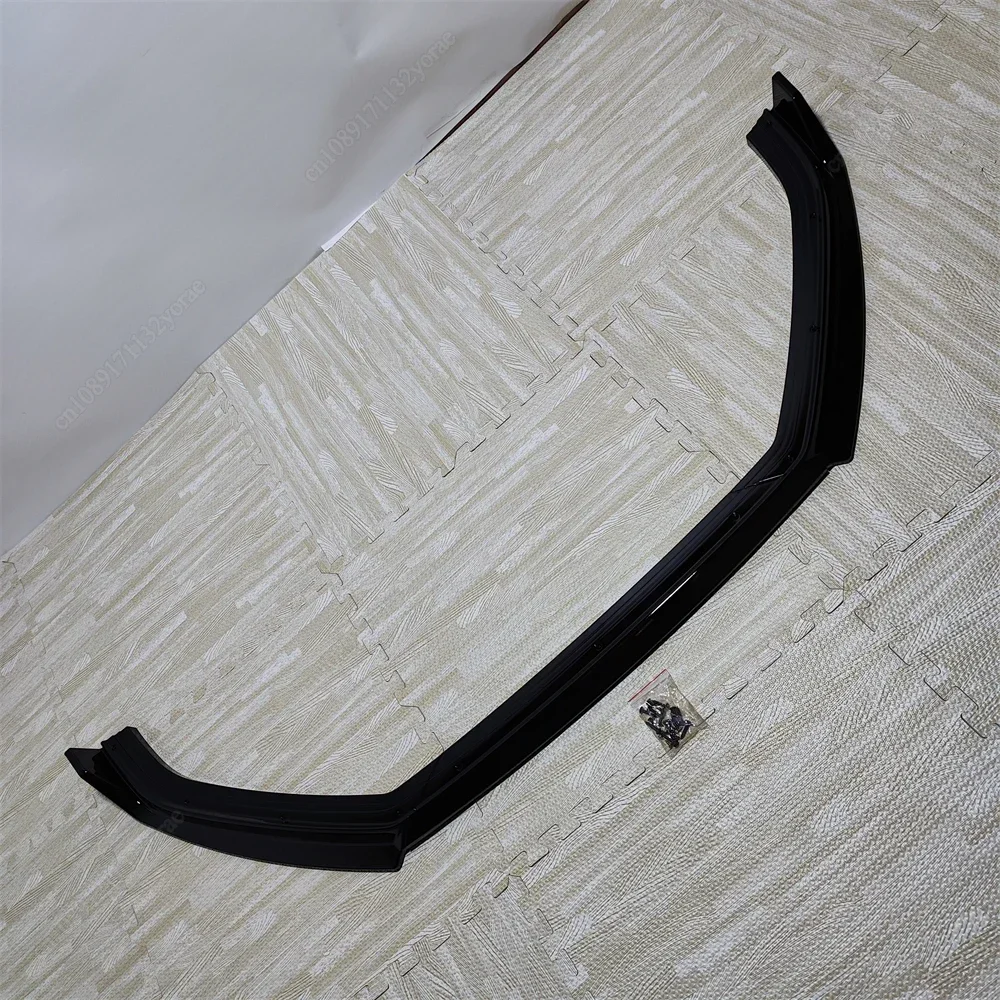 폭스 바겐 폴로 MK5 6R TSI TDI 표준 2009-2017 & MK6 TSI TDI 2017-2021 앞 범퍼 립 스플리터 스포일러 디퓨저 바디 키트 튜닝 썸네일 3