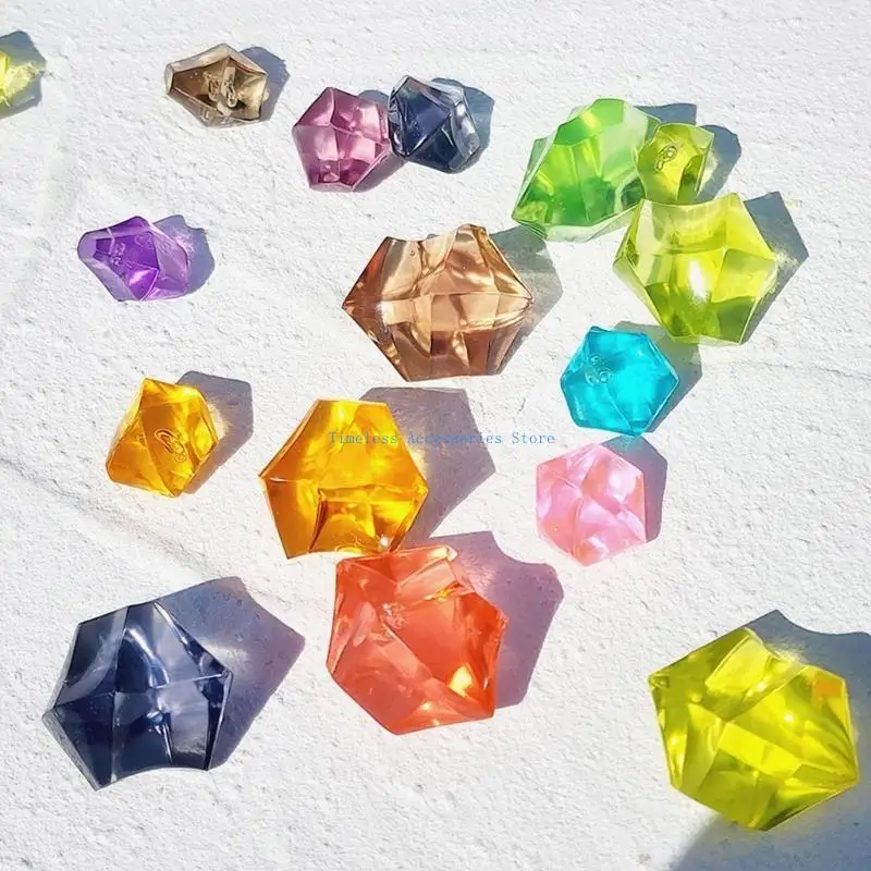 97QE Clear Hard Type UV Resin 12Colors Non-Toxic Resin for Jewelry Making 12Colors