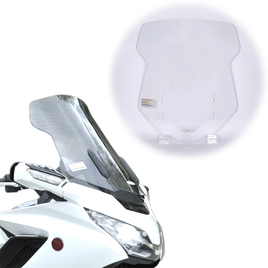 For HONDA GOLD WING1800 GL1800B GL1800 F6B DCT TOUR AIRBAG Windsreen 2018-2024 PC Front Windshields Baffle Cafe Racer