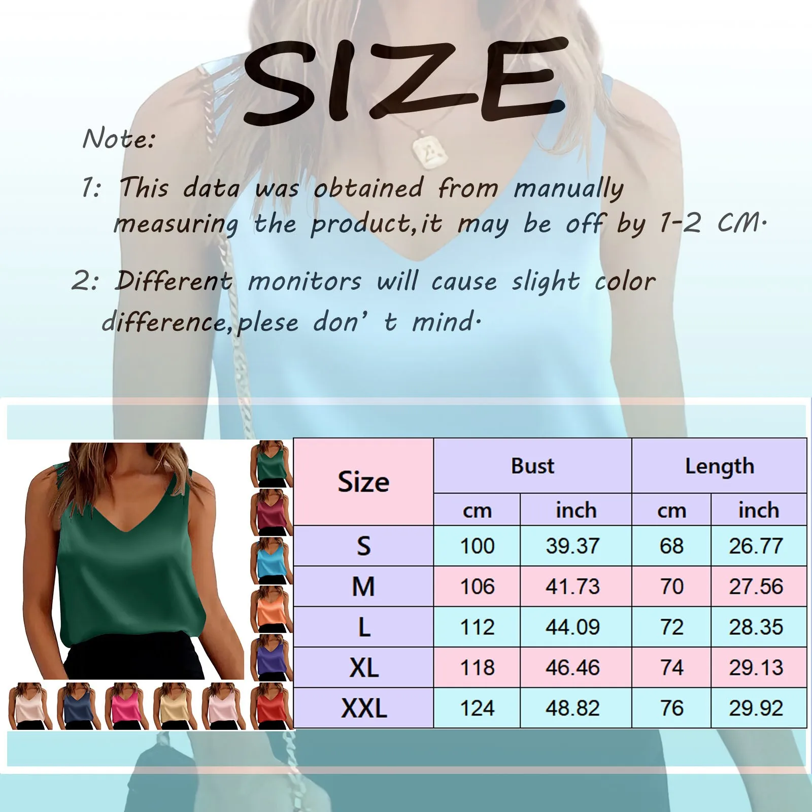 Silk Satin Solid Color Tank Tops For Women 2024 V Neck Sleeveless Blouse Basic Camisole Shirts Elegant Office Lady Vest Shirt