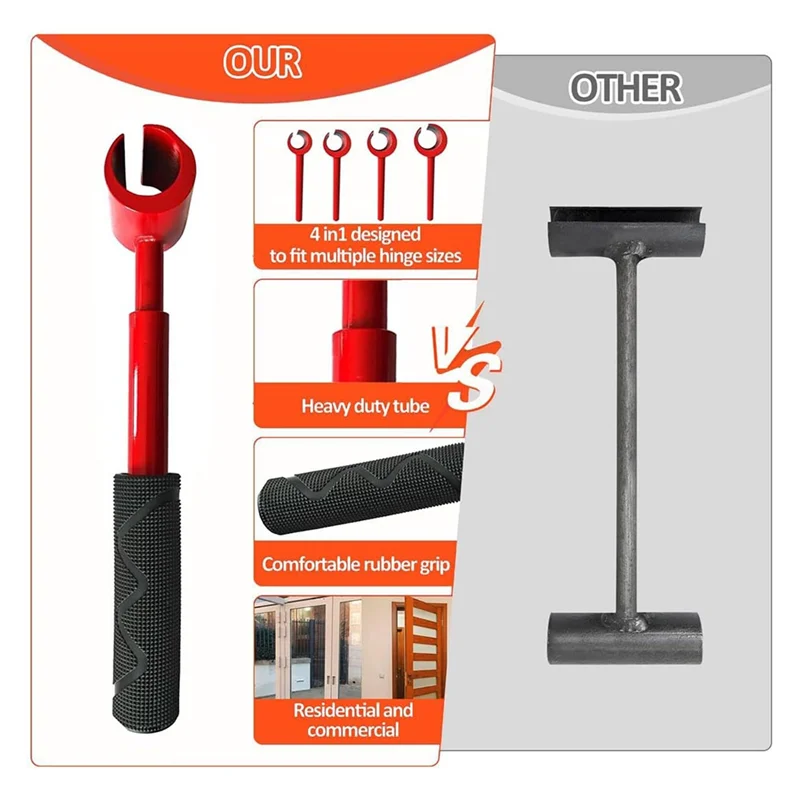 

Door Hinge Adjustment Tool,Hinge Adjustment Tool,Door Adjustment Tool,Door Strike Plate Bending Adjustment Wrench Kit-B91B