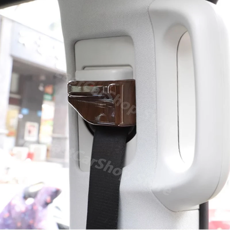 

For Mercedes Benz VITO W447 V CLASS V260 2016-2020 Car ABS Safety Belt Protection Decorative Frame Interior Accessories