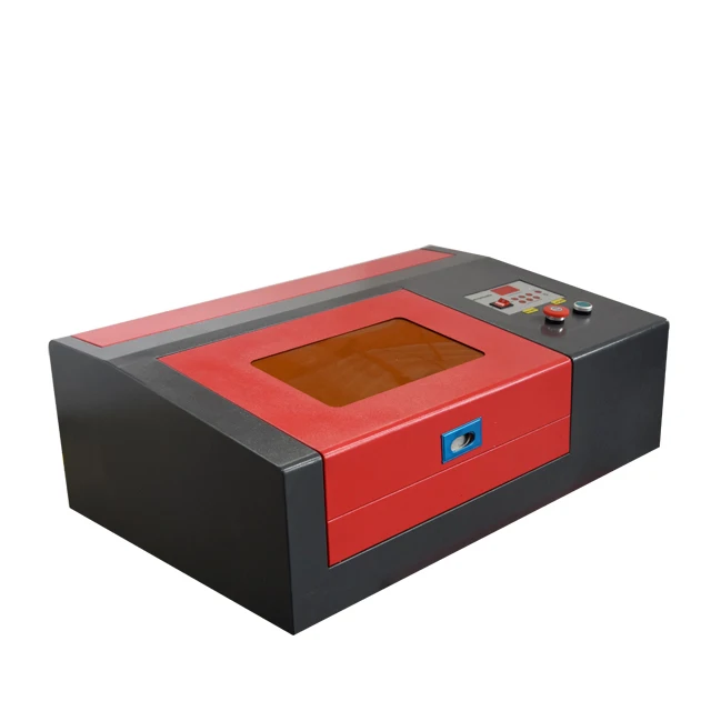 3020 CO2 Laser Cutting Engraving Machine Rubber Stamp Making Machine Mini DIY Making Laser Machine 300 * 200mm M2