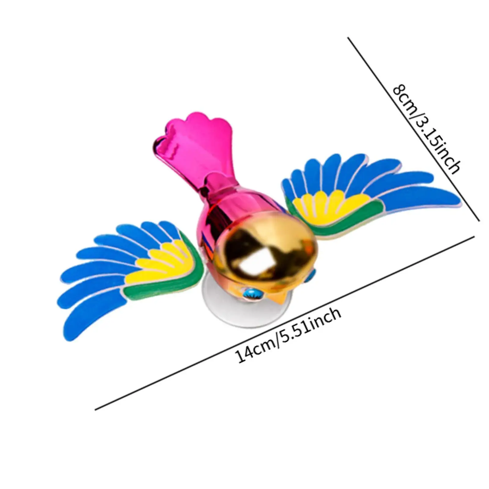 لعبة تزيين الطيور، ألعاب الطيور الطائرة متعددة الوظائف، رفيق الدراجة الكهربائية #6
