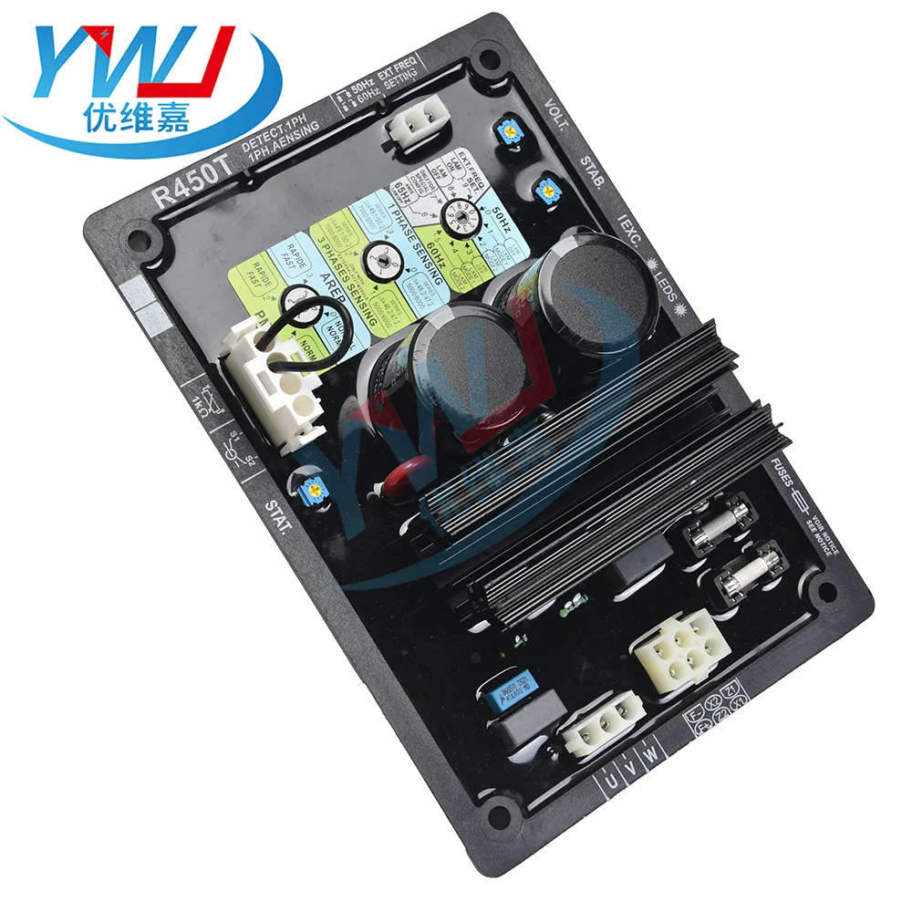 Replace R450 R450M R450T Automatic Voltage Regulator AVR for Diesel Leroy Somer Generator Manufacture by China