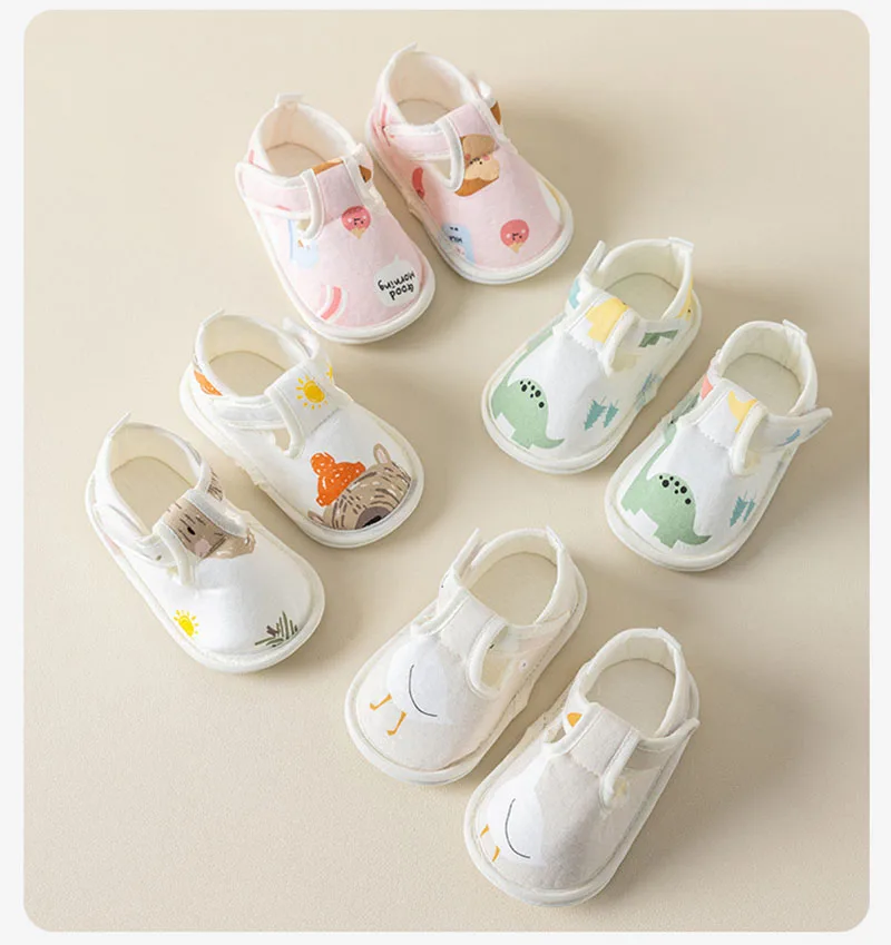 

Новая весенняя детская прогулочная обувь MILANCEL для детей 0-18 месяцев, обувь для малышей с мультяшными животными, нескользящая тонкая обувь для девочек, мягкая подошва