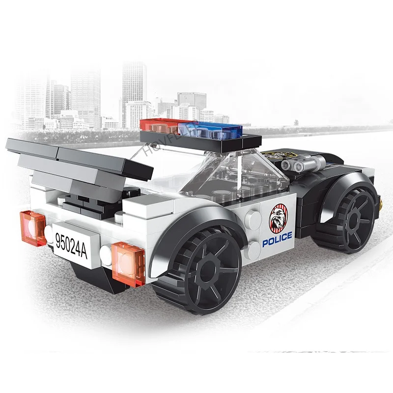 Décennie s de construction Super Police City pour enfants, avion, rotor, hélicoptère, voiture célèbre, SWAT, bricolage, MOC, briques modèles classiques, kits pour enfants