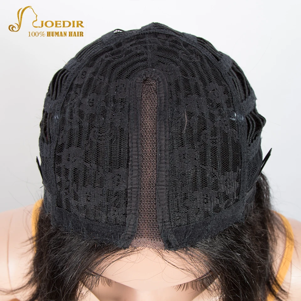 조디르 블랙 숏 픽시컷 스트레이트 밥 100% 인모 가발 여성용 브라질 레미 헤어 데일리 미들 파트 레이스 글루리스 가발