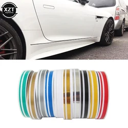 9.8M Car Waist Line Body Decoration Sticker Fine Stripe Ribbon Sticker Bumper Double Line Sticker Car Decoration Accessories