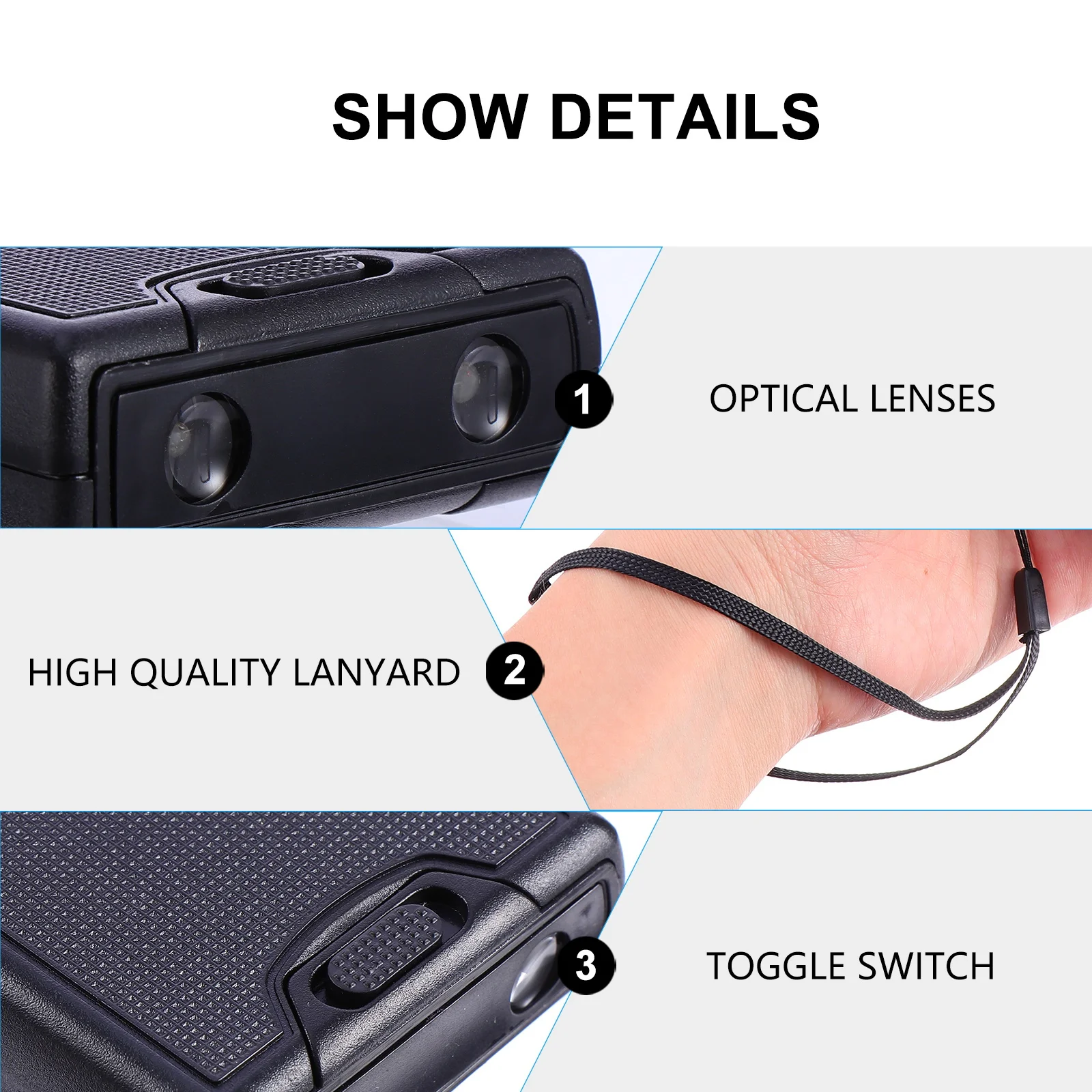 

Practical Led Magnifying Glass For Jewelry Identification Reading Magnifier With Durable Optical Lens High Light Transmittance