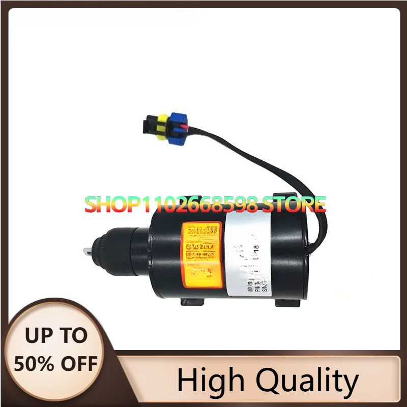 Excavator Construction Machinery Accessories Suitable for Flameout Switch Solenoid Valve 12V Good 10-60018-00 106001800