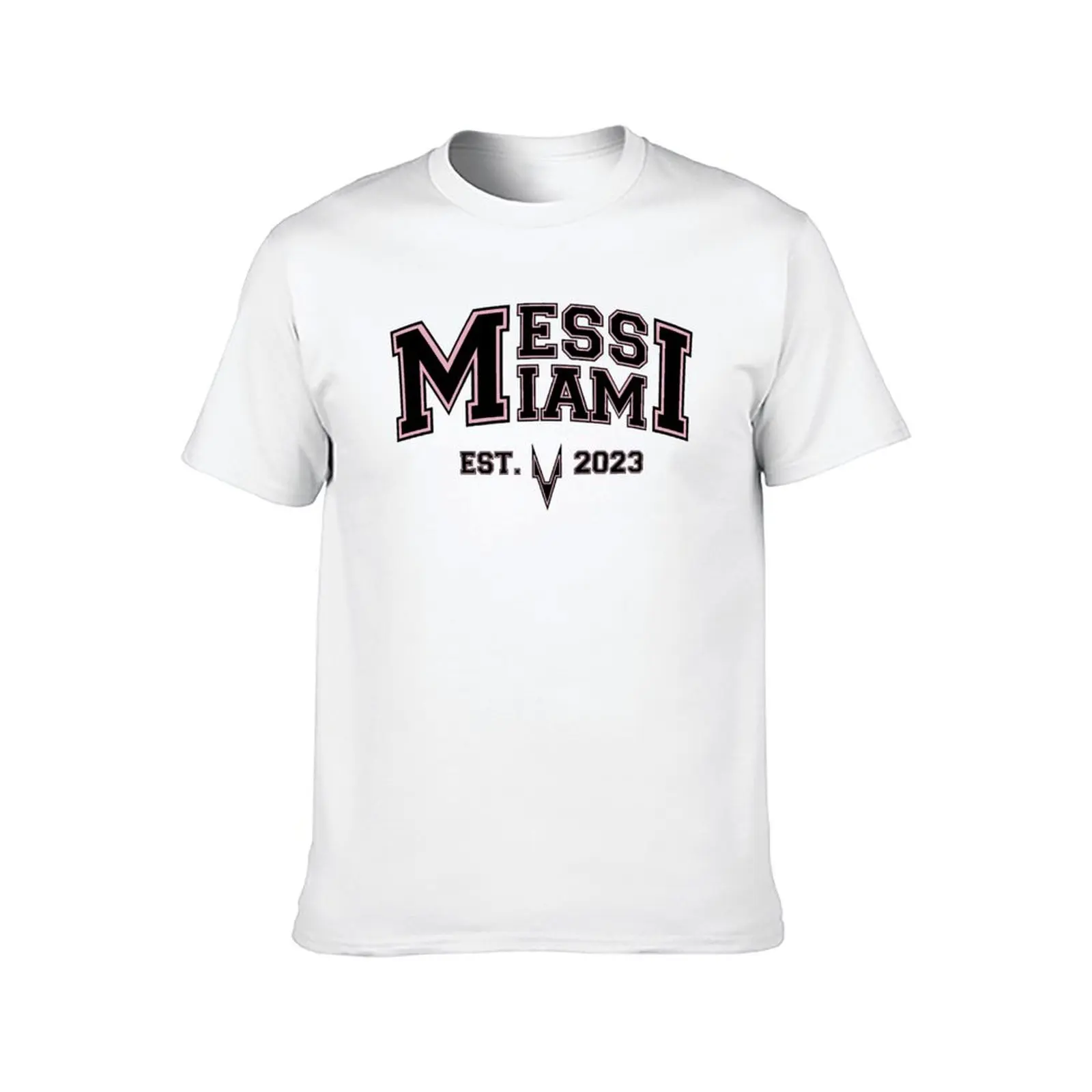 Welcome Messi To Miami T-Shirt vintage t shirts anime Men's clothing