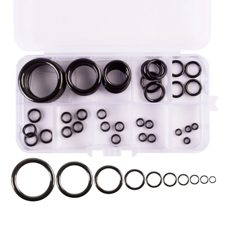 

40Pcs 10 Size 4.72mm-3cm Fishing Rod Repair Fishing Rod Ceramic Guide Rings TOP quality