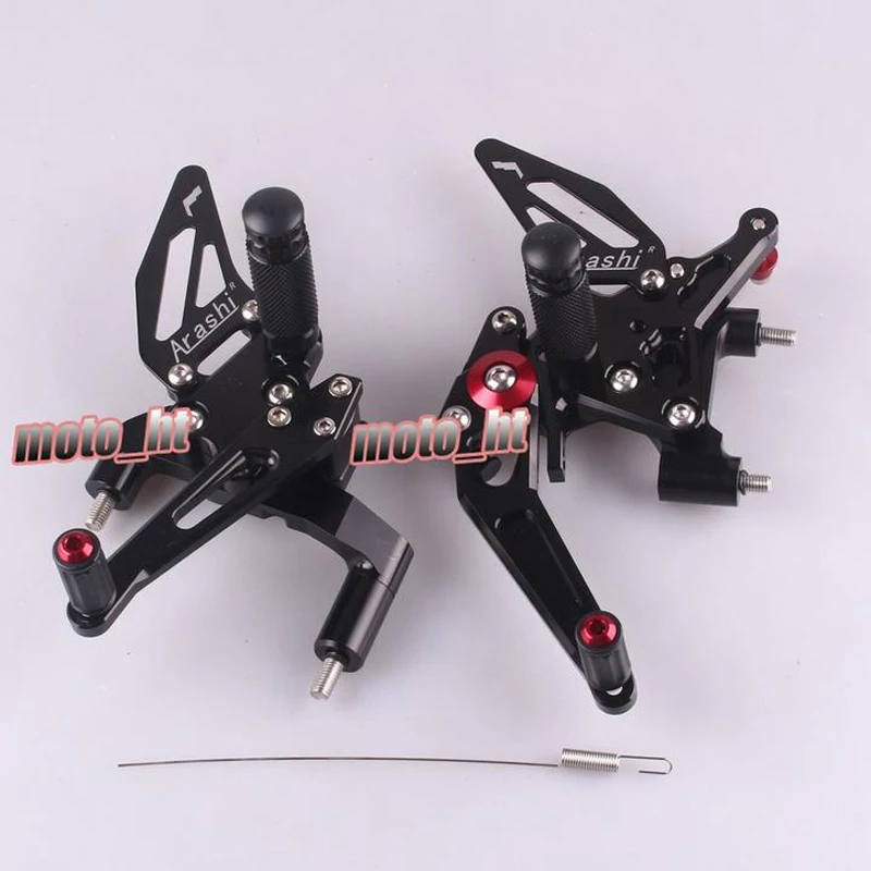 Motorcycles Adjustable Rear Set Footrests Foot Pegs Assembly For DUCATI 1199 899 Spare Parts