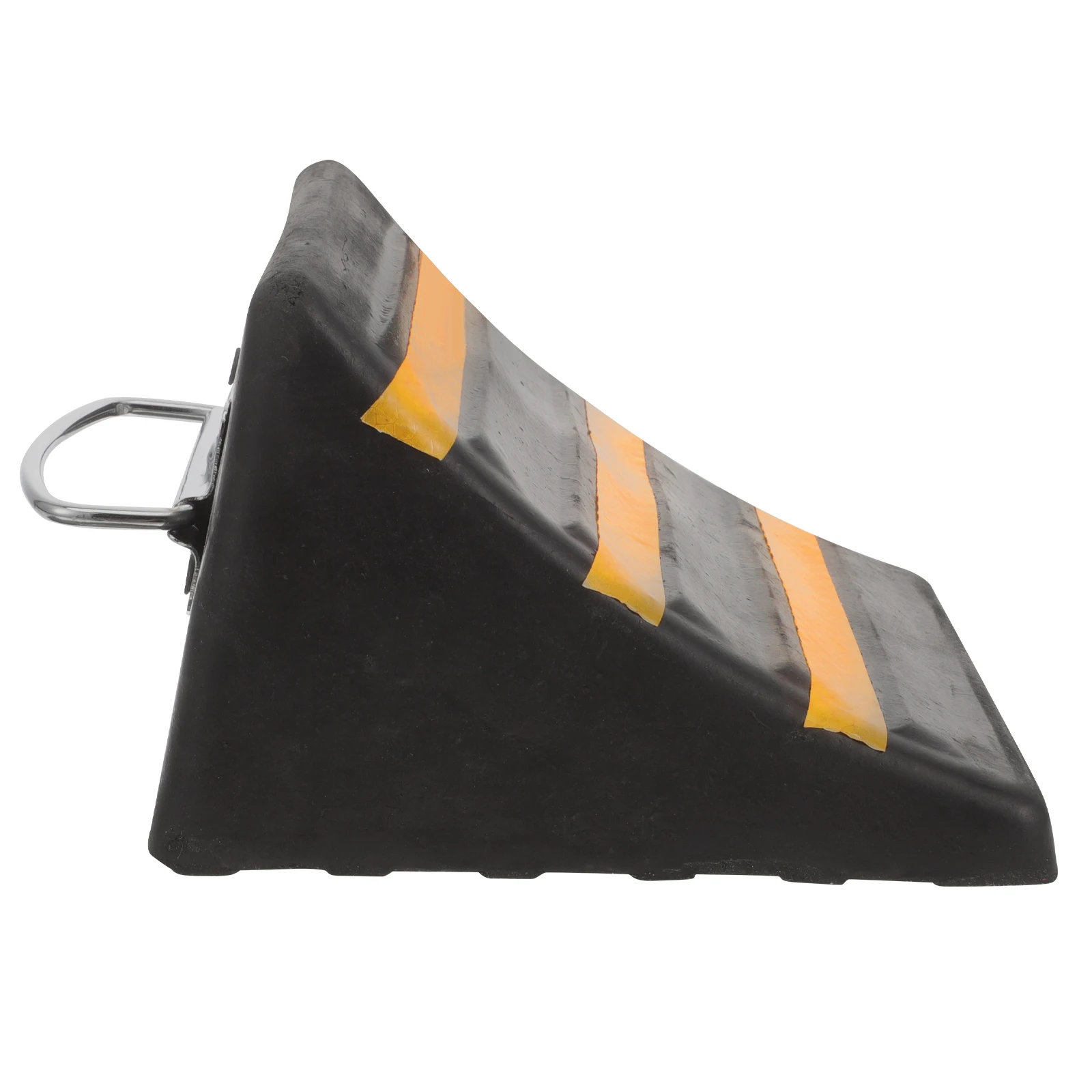 

Portable 15x17x11cm Triangle Rubber Wheel Chocks Car Tire Stopper Anti Slip Driveway Heavy Duty Vehicle Chock RV Accessory