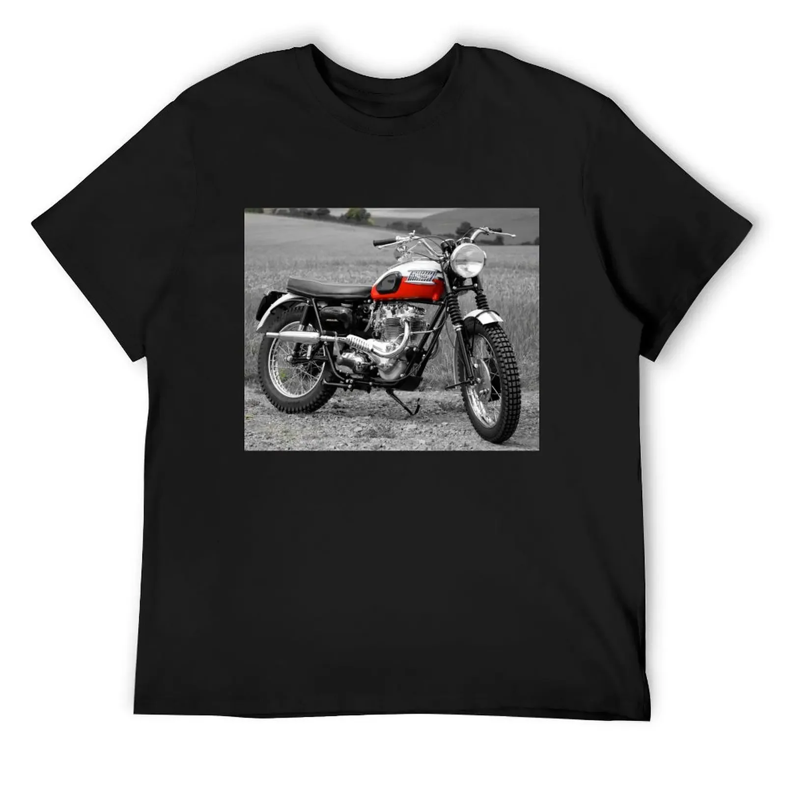 The Trophy TR6 Classic Motorcycle T-Shirt vintage anime shirt oversized t shirt men t shirts