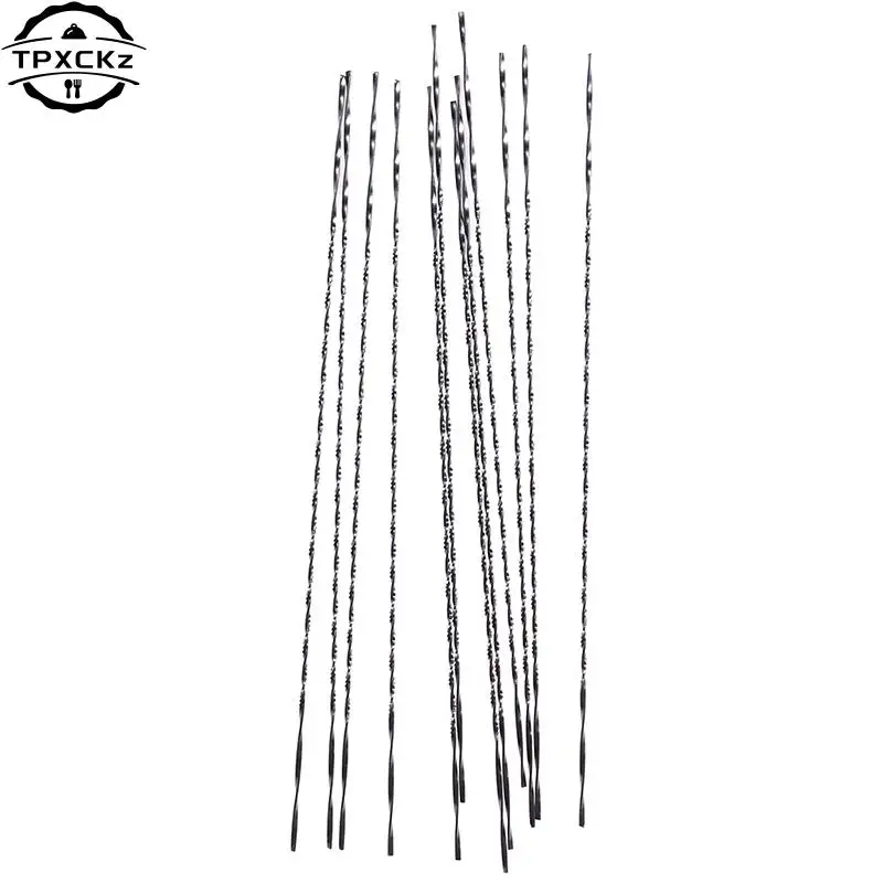 Cortador de hoja de sierra de alambre de diamante, cuchillas de plantilla de corte de Metal para joyería, herramientas de artesanía de mano para
