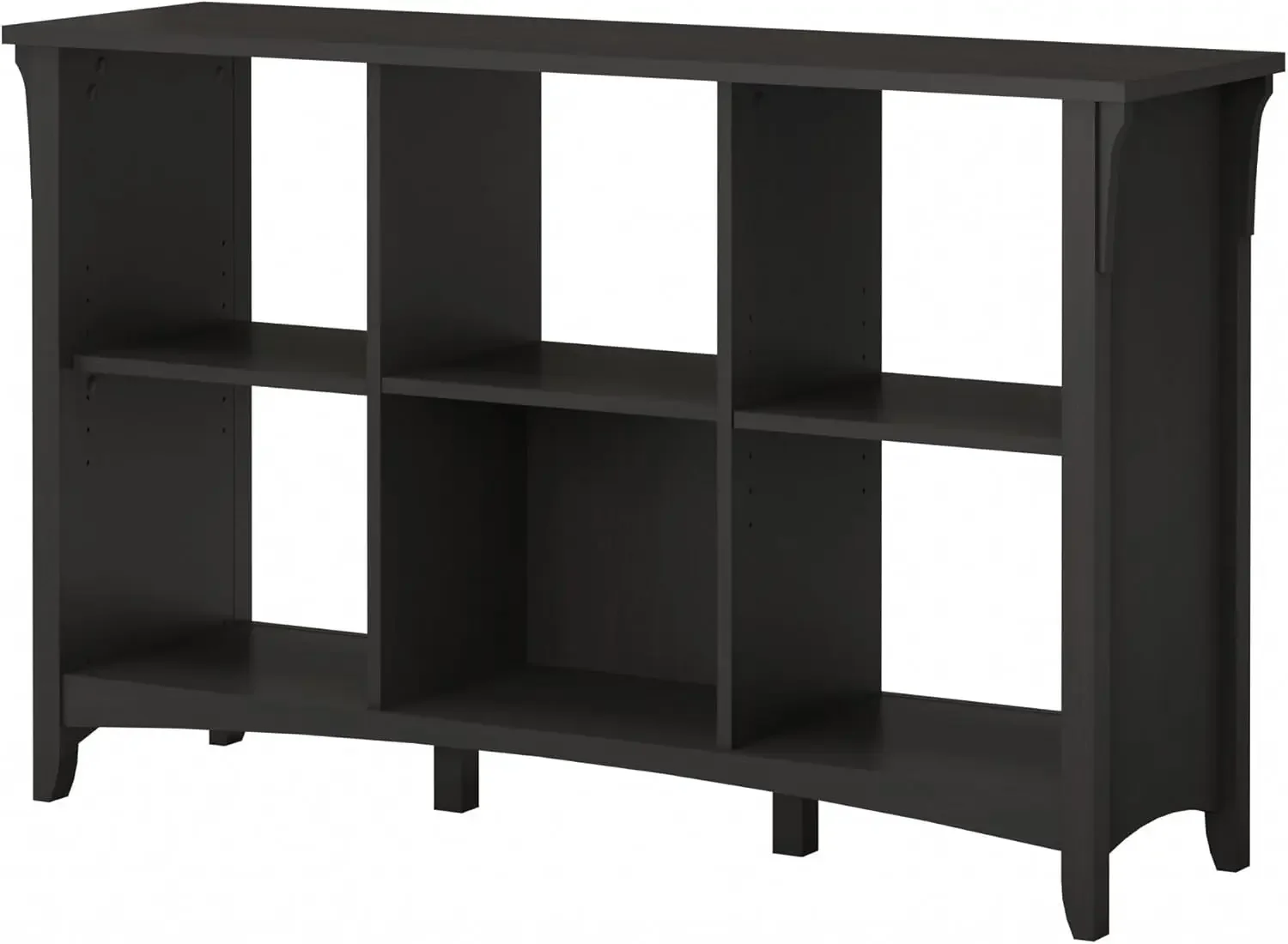 Cube Shelf and Bookcase | Display 6 Shelves | Modern Storage Cabinet with Open Bookshelf for Library, Office, Living Room