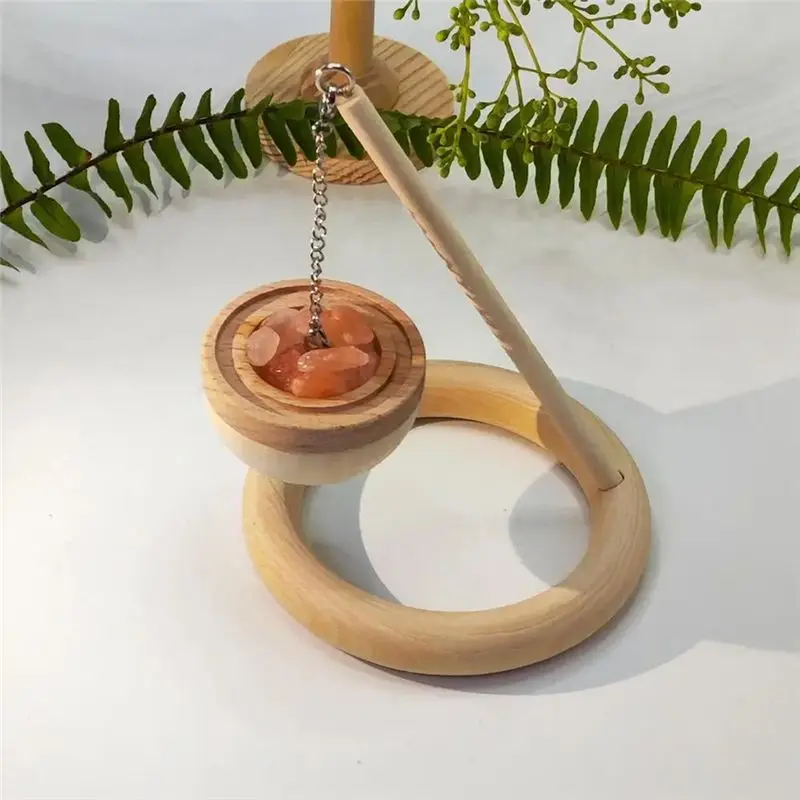 A11E-Oil Diffusers For Home Elevated Pine Wood Aromatherapy Essence Oil Diffuser Essence Oil Diffuser Aromatherapy Decoration