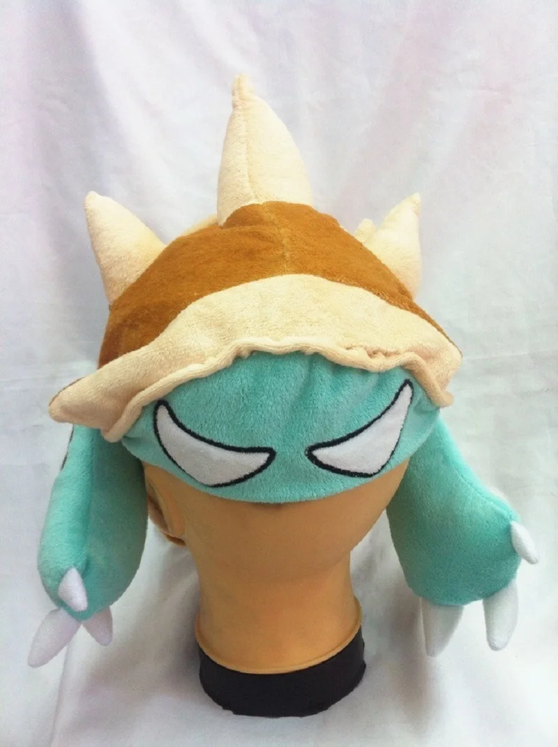 Game LOL Rammus Teemo Hat Cosplay Props Headwear Halloween Carnival Cosplay Party Props Accessories Game Fans Gift