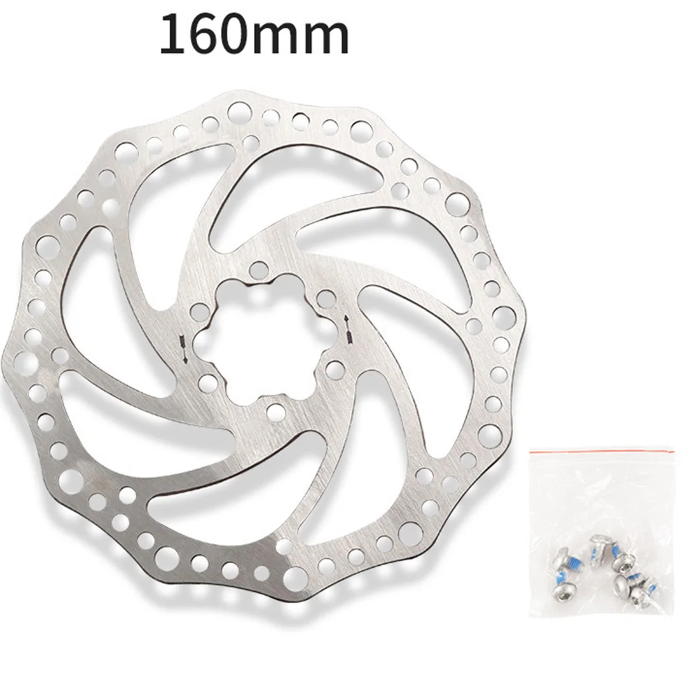 160mm Bicycle Freewheel Threaded Hub Disk Disc Brake For ROTOR Set Bicycle Disc Brake 6Hole Bike Hub Flange Adapter