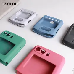 For Motorola Razr 40 Ultra Sandstone Matte Hard PC phone case for Moto Razr 2022 2020 40Ultra Ultra Thin Non-slip Protect cover