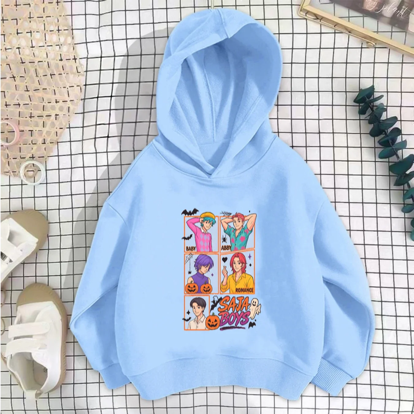 

Girls 'spring and autumn travel coat, demon hunting women's group theme hoodie