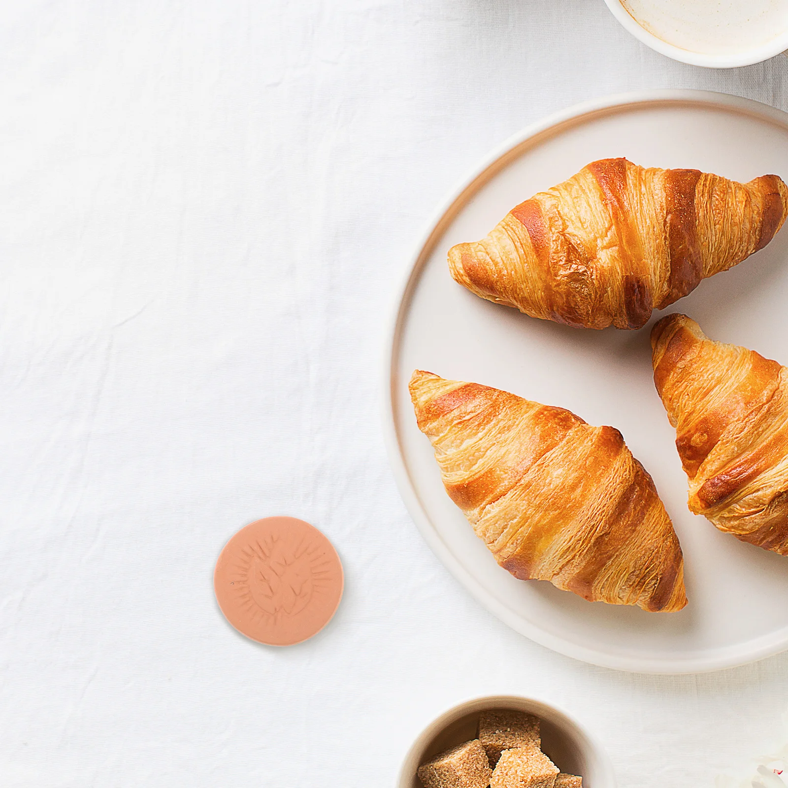 

4Pcs Terracotta Bread Warmer Round Shape Bread Basket Warmer Pastry Tortilla Warming Tool Kitchen Food Storage Insulation Supply