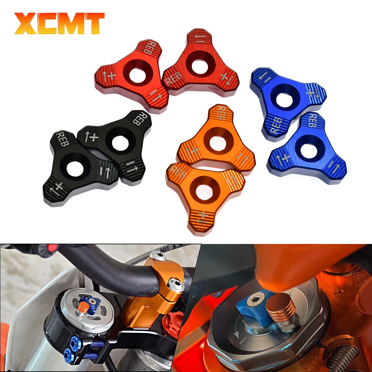 

CNC 48mm Front Shock Absorber Fork Knob Adjuster Bolt For KTM Husqvarna EXC SX SXF XCW XCF EXCF EXCR 125-525 ENDURO Motorcycle