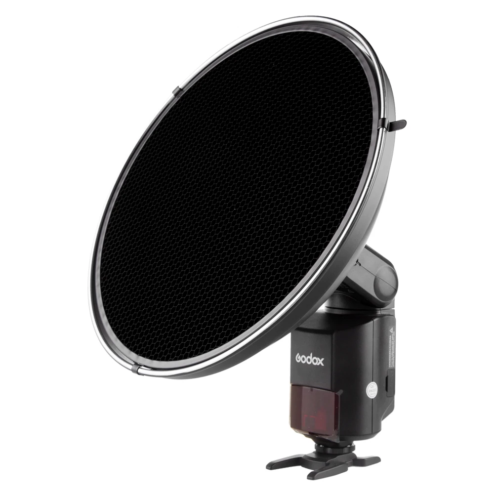 Imagem -04 - Godox Ad-s3 Beauty Dish Refletor Honeycomb Capa Witstro Ad200 Flash de Bolso Velocidadelite Ad180 Ad360 Ad360ii