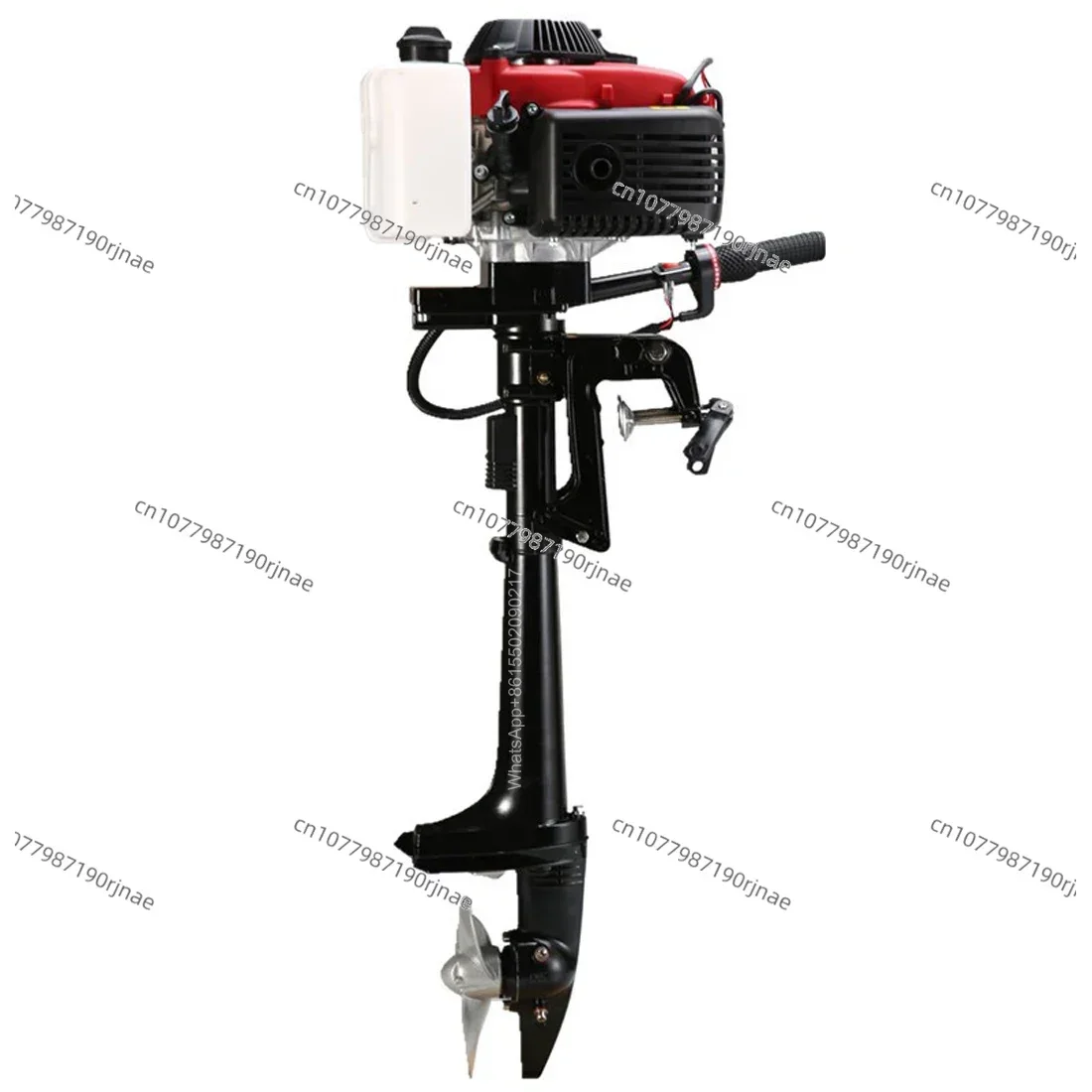 Fishing boat paddle machine 7.5HP/5HP outboard propeller four stroke gasoline marine motor outboard machine hanger