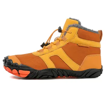 冬季雪靴防滑赤腳健行鞋輕便防寒健行鞋戶外旅行赤腳運動鞋 10 最佳銷售 女士健行鞋 - №5