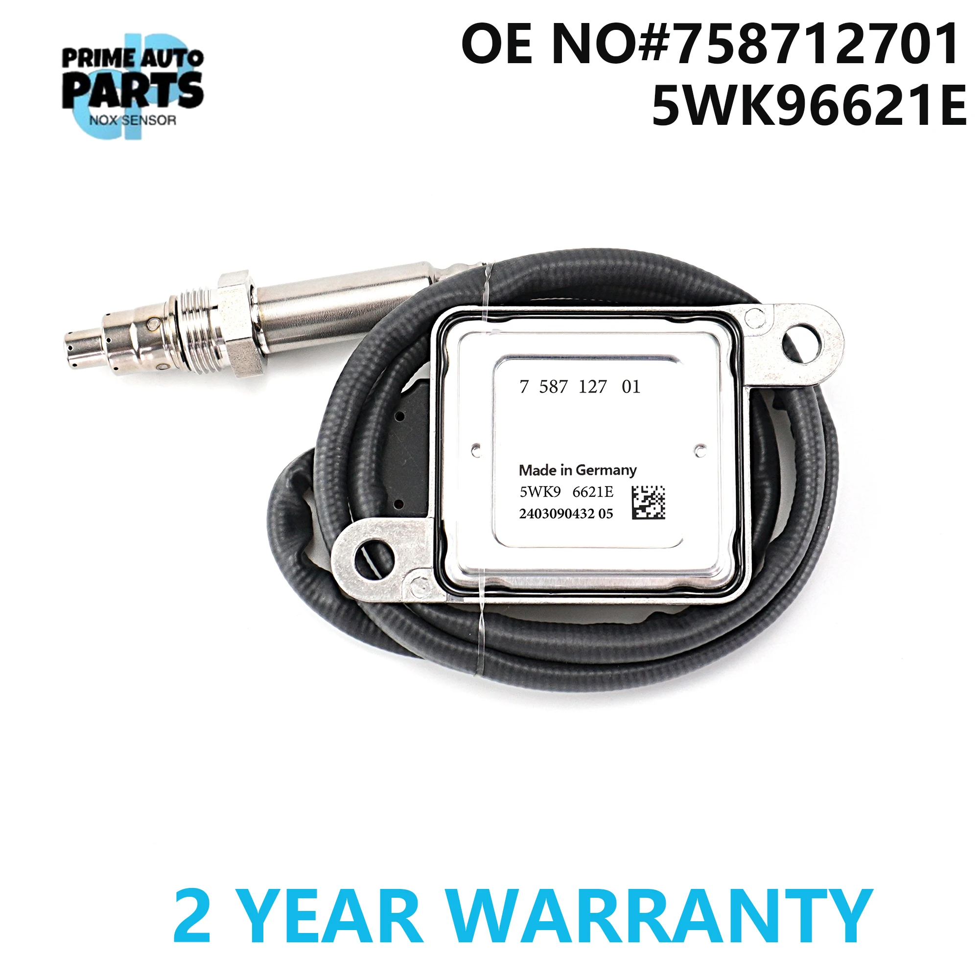 

758712701 5WK96621E 5WK9 6621E New Nitrogen Oxygen Sensor For BMW E82 E87 E88 E91 E92 E93 LCI N43 E93 LCI NOx Sensor