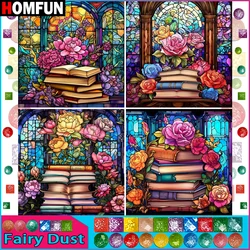 HOMFUN Fairy Dust 5D Diamond Embroidery Needlework Kit