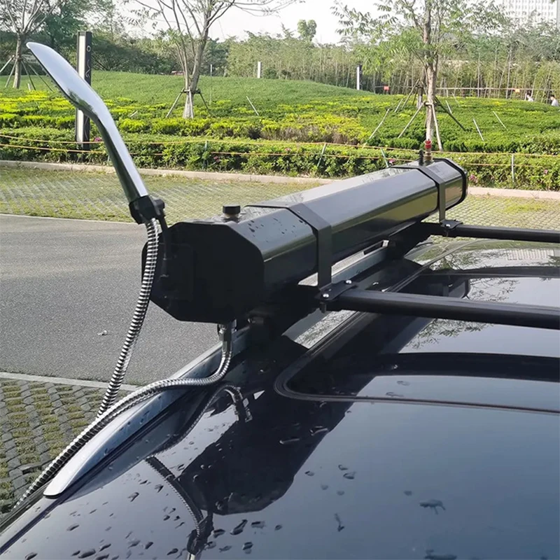 Car water tank SUV car side pvc water storage tank roof water tank 18 liters off-road vehicle modified water tank car side campi