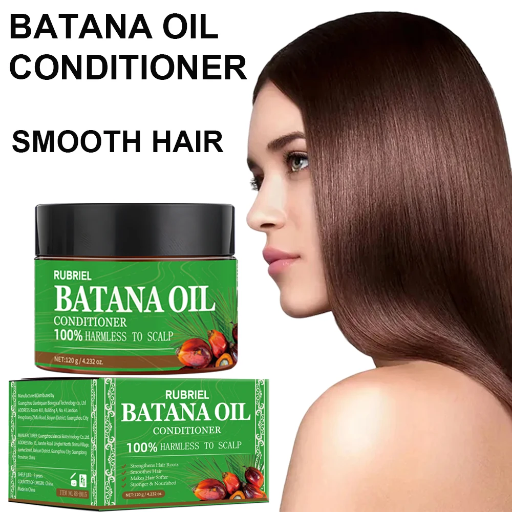 Juego de champú y acondicionador de aceite de Batana de 120g fortalece las raíces del cabello repara el cabello dañado nutrición profunda acondicionador de cabello suave