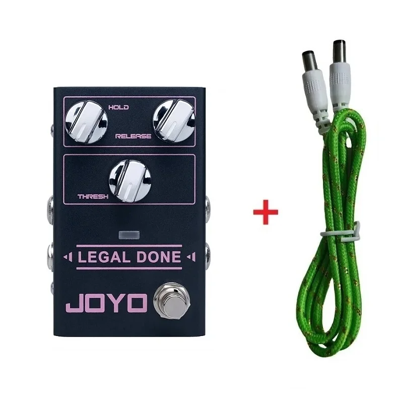 

JOYO R-23 LEGAL DONE Noise reduction pedal supports both 2-wire and 4-wire connection noise reduction pedal