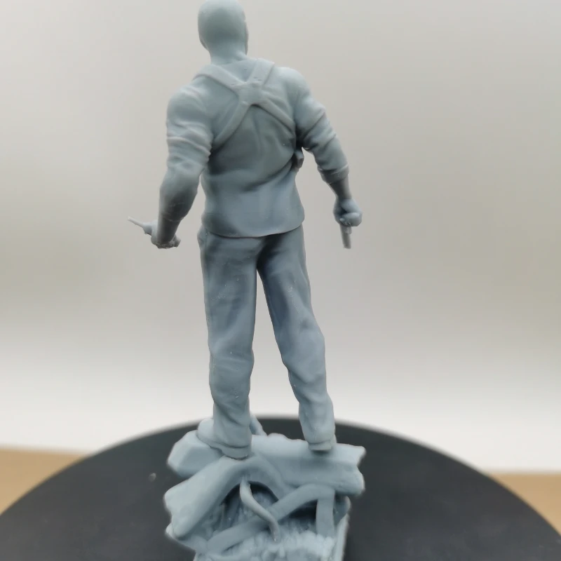 Die Hard Diy Resin Figure 1/24 Scale 105mm Overall Height Assemble Model Kit Unassembled Dioramas Unpainted Statuettes Toy