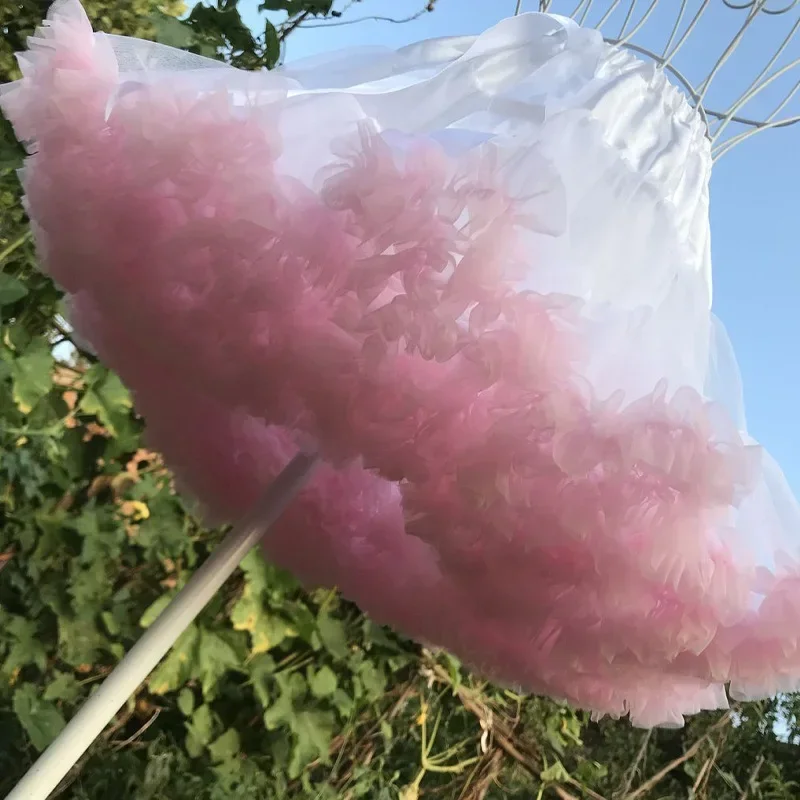 

Женская эластичная шифоновая нижняя юбка, пышная юбка-пачка из тюля, юбка принцессы для балета и танцев, нижняя юбка, многослойная