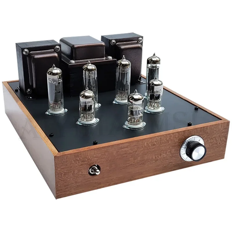 AIYIMA SMSL Push-pull Single-ended Class A Vacuum Tube Amplifier 15W 2.0 Stereo 6P14 Tube Amplifier Pure Handmade Weld power Amp