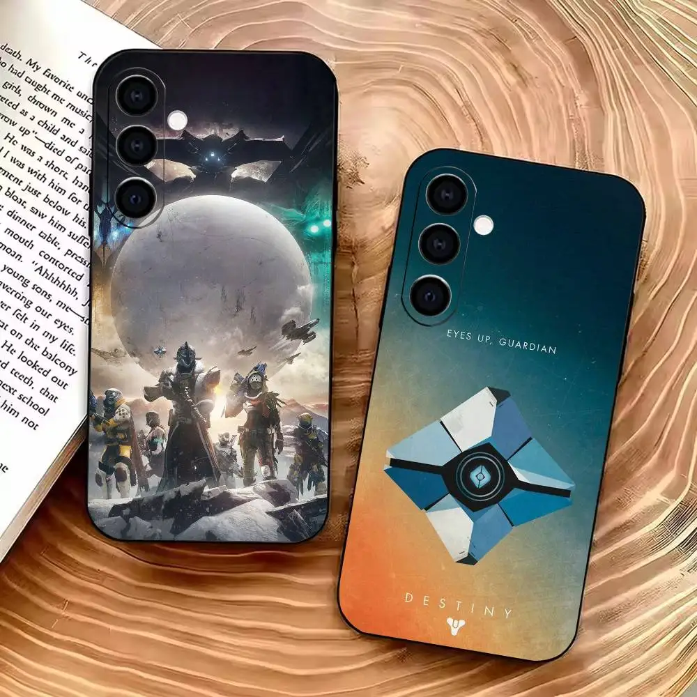 Film D-Destiny 2  Phone Case For Samsung A73 20,21s,22,31,32,52,53,72 Soft Black Shell