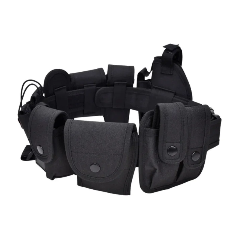 Cinturón táctico multiusos con funda para pistola y herramientas - imagen 5