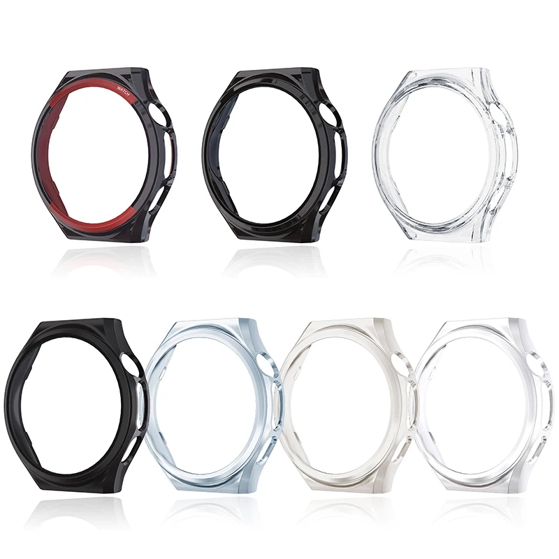 PC Hard Case for Huawei Watch 6 46mm Shockproof Bumper Shell Protective Cover for Huawei Watch 6 Pro Hollow Out Case Accessories