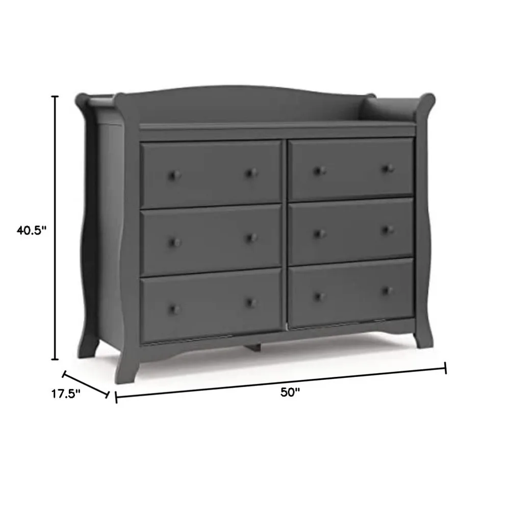 2024 New Chest of Drawers with 6 Drawers, Dresser for Kids Bedroom