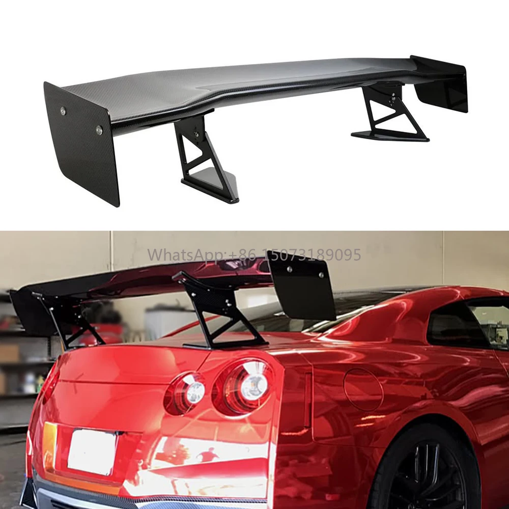 

For GTR R35 2008+ Carbon Fiber Apr Style Rear Trunk Wing Ducktail Carbon Fiber Car Spoiler for Rear Wing