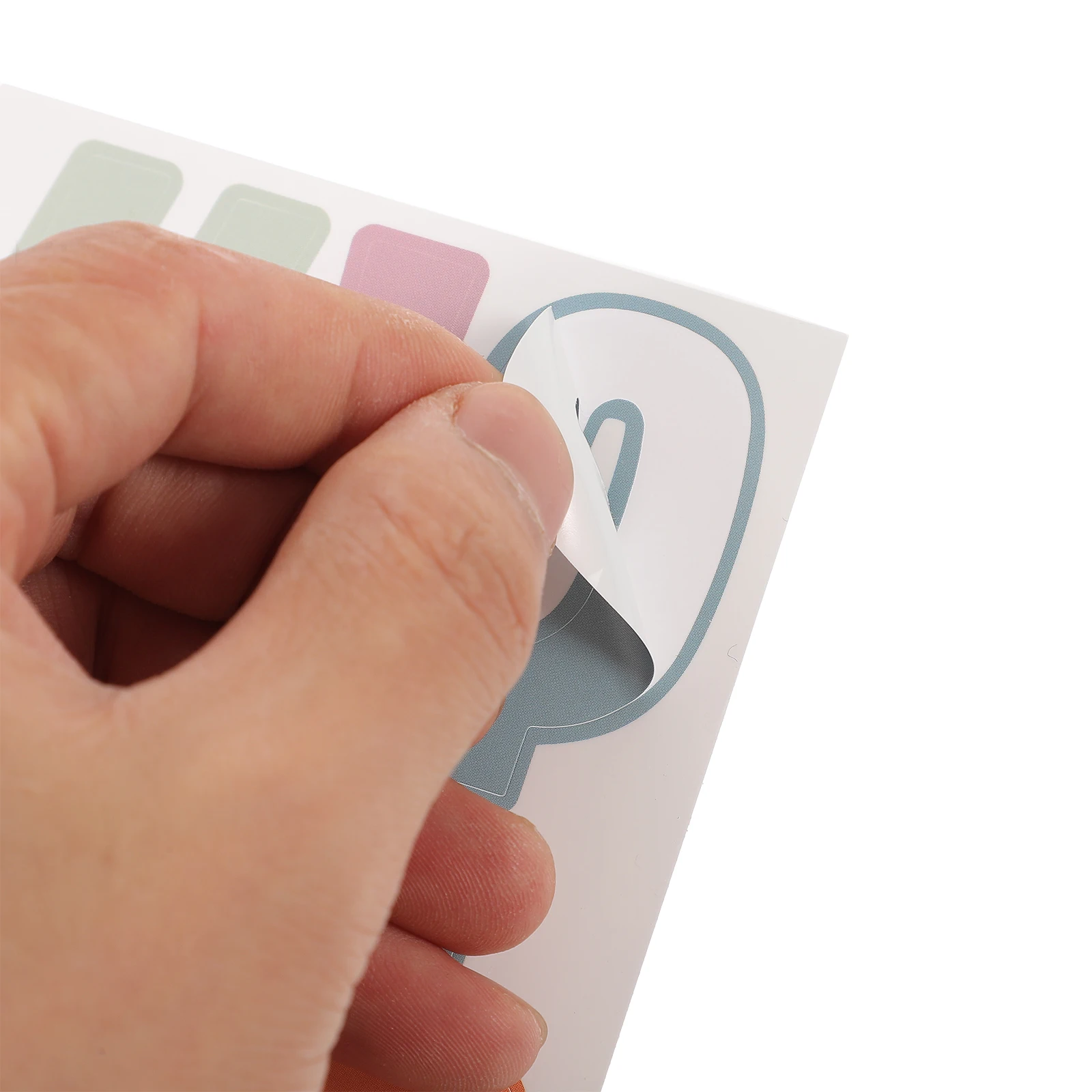 

2Sets Adhesive Letter Stickers Reliable Mailbox Decal for Outdoor Door Window Car Multi Function Bulletin Alphabet Letter